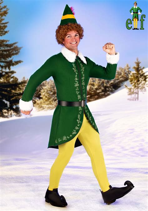 buddy elf costume mens|authentic buddy the elf costume.